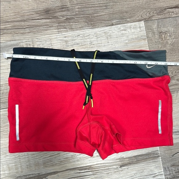 Nike Red and Black Dri-FIT Shorts - Picture 2 of 5